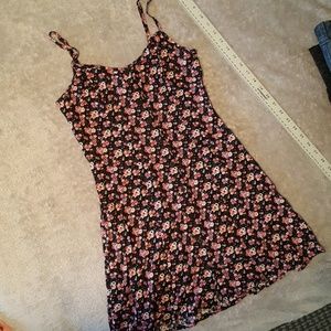 Pink Flowers Sun Dress, button down H&M